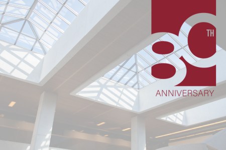 80th anniversary logo