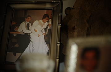 80's Wedding Photo