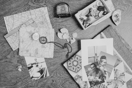 family possessions layed out